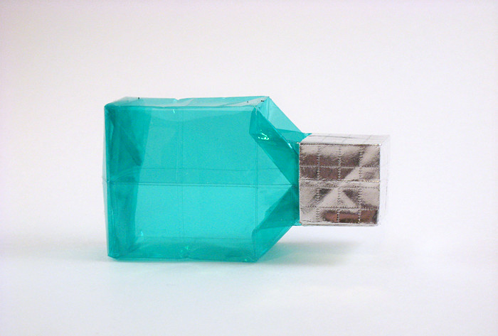 Origami Bottle by David Brill folded by Gilad Aharoni