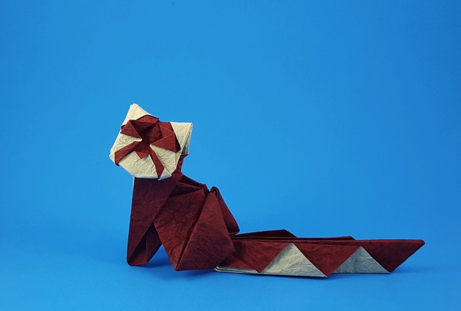 Origami Red panda by Oriol Esteve. Folded by Gilad Aharoni on giladorigami.com