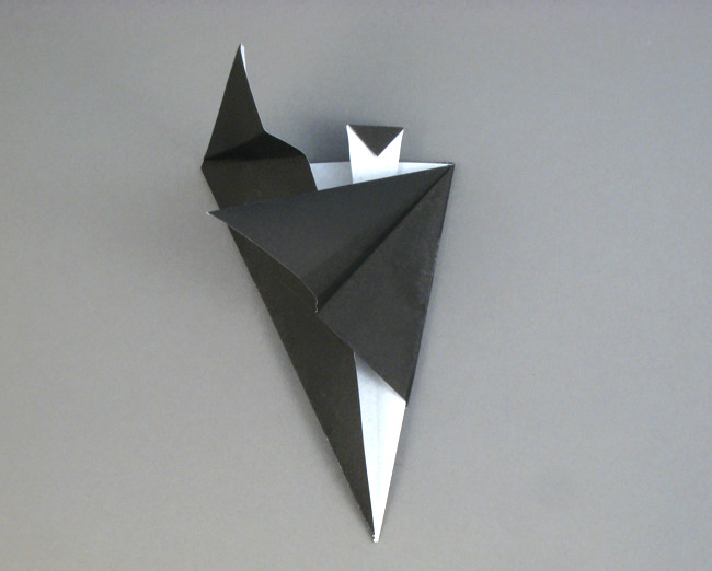 Origami Vampyra by Paul Hanson. Folded by Gilad Aharoni on giladorigami.com