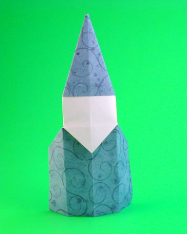 Origami Wizard by David Petty folded by Gilad Aharoni