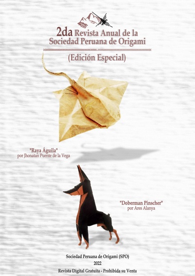 Cover of Revista Peruana Origami Special 2022