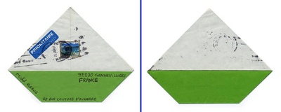 Origami Boat letter by Michel Grand on giladorigami.com