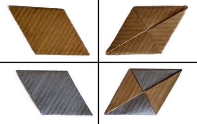 Origami Diamonvelope II by Michel Grand on giladorigami.com