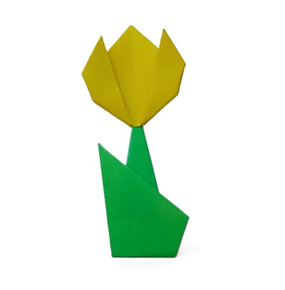 Origami Tulip by Gay Merrill Gross on giladorigami.com
