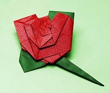 Origami Rose by Eiji Tsuchito on giladorigami.com