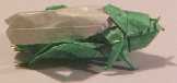 Origami Asiatic locust by Seiji Nishikawa on giladorigami.com