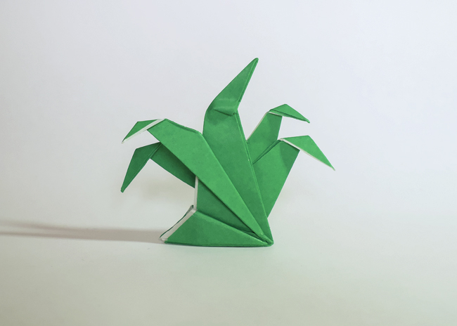 Origami Fern by Fernando Gilgado Gomez on giladorigami.com