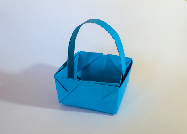 Origami Basket by Traditional on giladorigami.com
