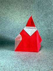 Origami Santa Claus by Coral Roma on giladorigami.com