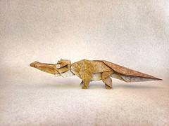Origami Crocodile by Nicolas Terry on giladorigami.com