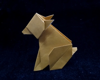 Origami Bear by Matsuno Yukihiko on giladorigami.com