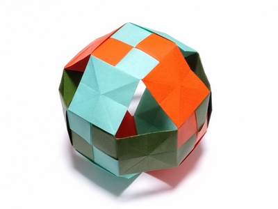 Origami Checkered pattern by Noriko Nagata on giladorigami.com