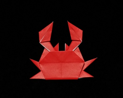 Origami Crab by Niwa Taiko on giladorigami.com
