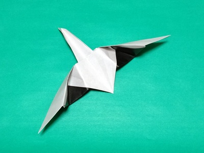 Origami Crane - flying by Koya Ohashi on giladorigami.com