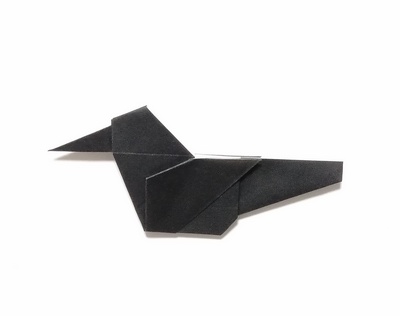 Origami Crow by Matsuno Yukihiko on giladorigami.com