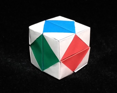 Origami Cube by Miyashita Atsushi on giladorigami.com