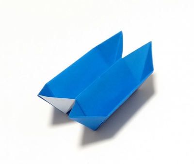 Origami Double boat case by Kawate Ayako on giladorigami.com