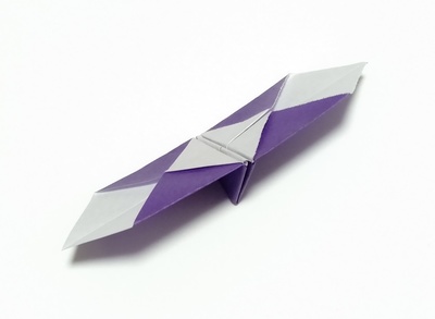Origami Flying spinner by Masatsugu Tsutsumi on giladorigami.com