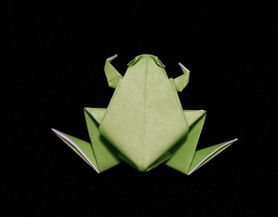Origami Frog by Matsuno Yukihiko on giladorigami.com
