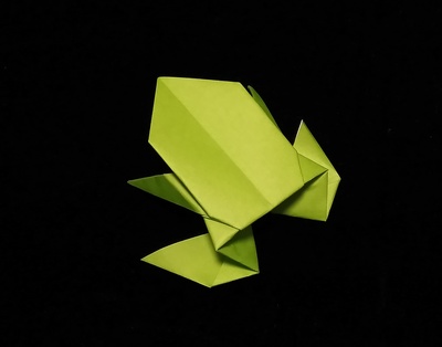 Origami Frog by Matsuno Yukihiko on giladorigami.com