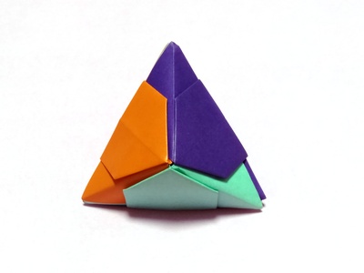 Origami Hexahedron box by Kawate Ayako on giladorigami.com