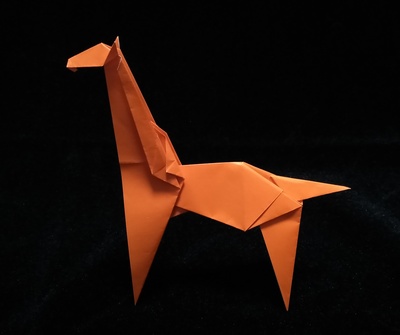 Origami Horse by Eiko Ishii on giladorigami.com