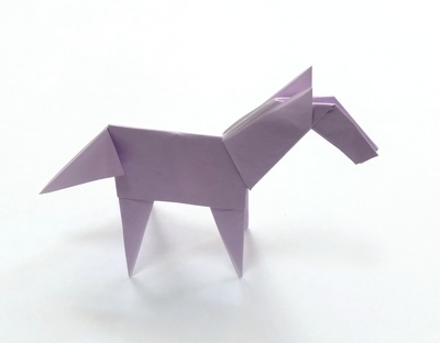 Origami Horse by Matsuno Yukihiko on giladorigami.com