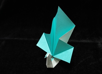 Origami Peacock by Koya Ohashi on giladorigami.com