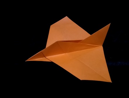 Origami Airplane by Francisco Javier Caboblanco on giladorigami.com
