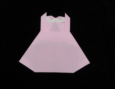 Origami Apron dress by Kameyama Masayo on giladorigami.com