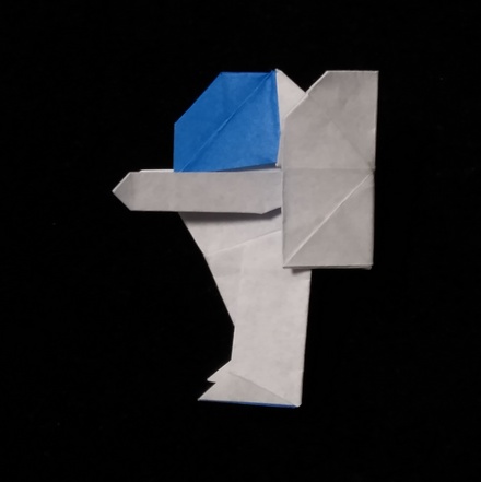 Origami Astronaut by Enomoto Nobuyoshi on giladorigami.com