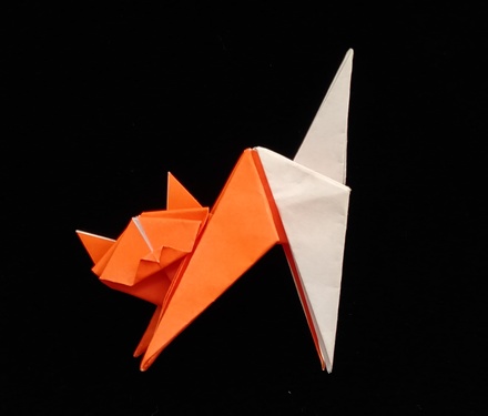 Origami Cat by Christophe Boudias on giladorigami.com