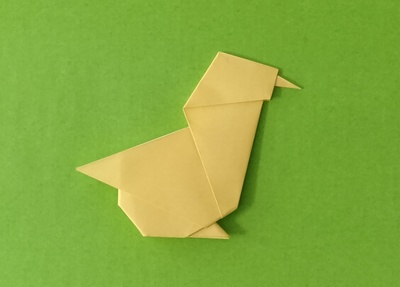 Origami Chick by Niwa Taiko on giladorigami.com