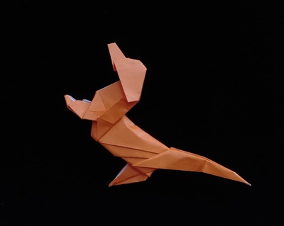 Origami Dachshund by Charles Brabec on giladorigami.com