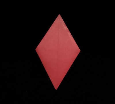 Origami Diamond by John Montroll on giladorigami.com