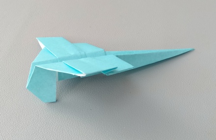 Origami Dragonfly by Jim Adams on giladorigami.com