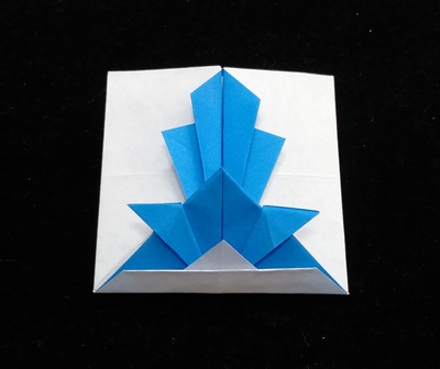 Origami Envelope with Japanese helmet by Takeo Atsuko on giladorigami.com