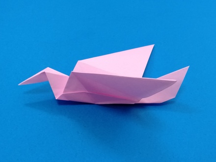 Origami Flapping bird by Ligia Montoya on giladorigami.com