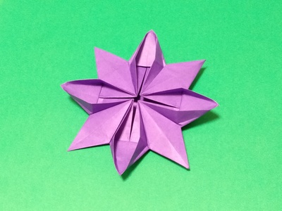 Origami Flower 3 by Stephane Ansons on giladorigami.com