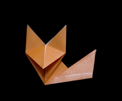 Origami Fox by Keiji Kitamura on giladorigami.com