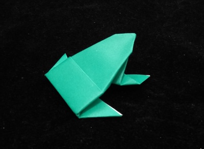 Origami Frog by Fujimoto Yuko on giladorigami.com