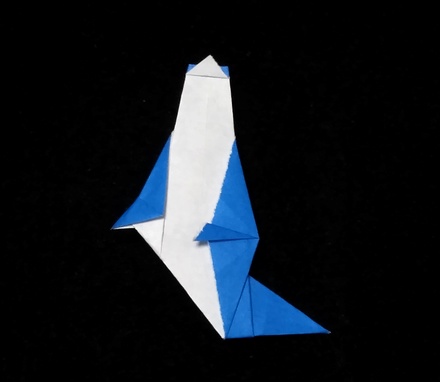 Origami Ghost by Koshiishi Akiko on giladorigami.com