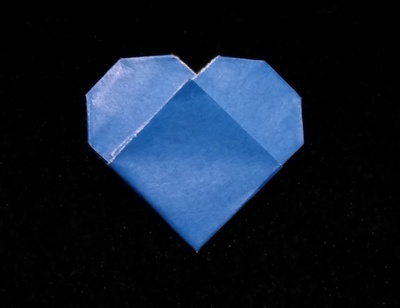 Origami Heart by Karen Reeds on giladorigami.com