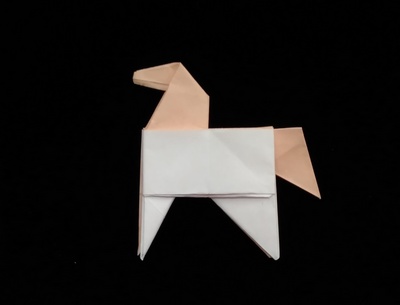 Origami Horse by Kunihiko Kasahara on giladorigami.com