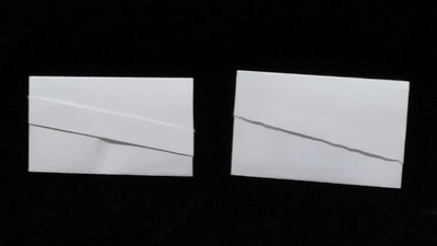 Origami Letter holder 1 by Tomoko Fuse on giladorigami.com