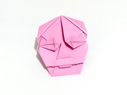 Origami Everyman Mask by Adolfo Cerceda on giladorigami.com