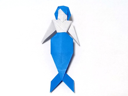 Origami Mermaid by Sakurai Ryosuke on giladorigami.com