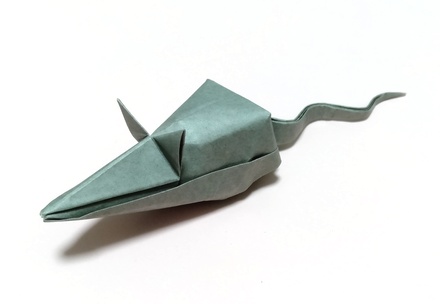 Origami Mouse by Fumiaki Kawahata on giladorigami.com