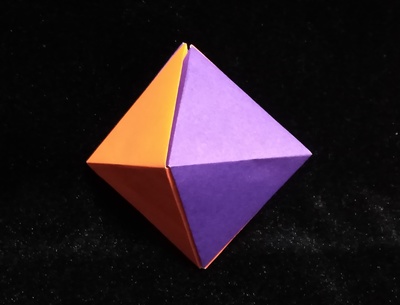 Origami Octahedron by Miyuki Kawamura on giladorigami.com