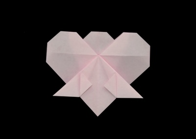 Origami Orchid boutonniere by Niwa Taiko on giladorigami.com